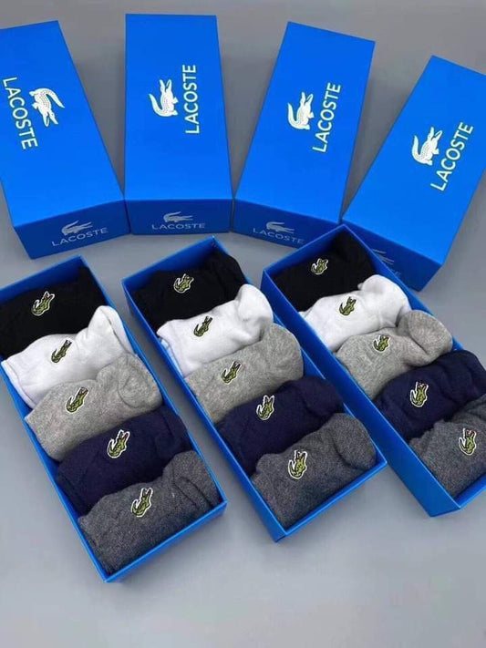 شرابات لاكوست 10 ازواج 5 الوان